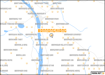 map of Ban Nongmiang