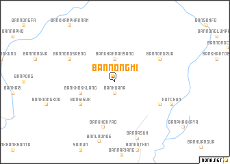 map of Ban Nong Mi
