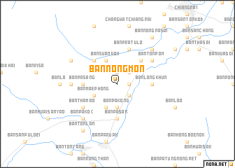 map of Ban Nong Mon