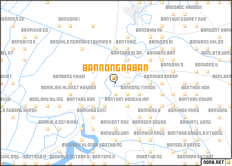 map of Ban Nong Na Ban