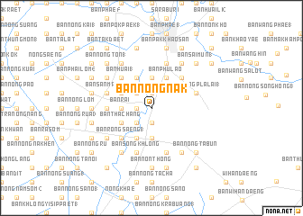 map of Ban Nong Nak