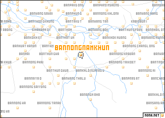 map of Ban Nong Nam Khun