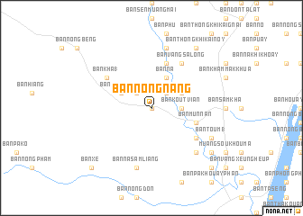 map of Ban Nôn-Gnang