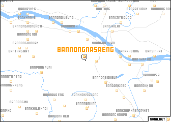 map of Ban Nong Na Saeng