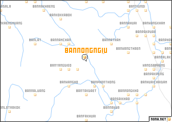 map of Ban Nong Ngiu