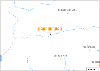 map of Ban Nong Pao