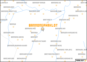 map of Ban Nong Phak Lot