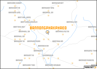 map of Ban Nong Phak Phaeo