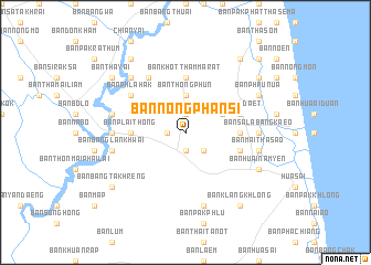 map of Ban Nong Phan Si