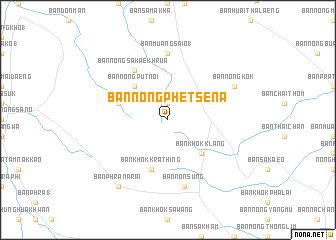 map of Ban Nong Phet Sena