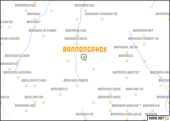 map of Ban Nong Phok