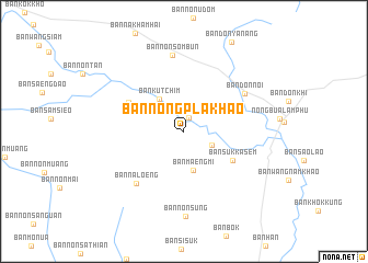 map of Ban Nong Pla Khao