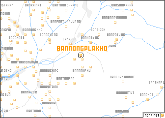 map of Ban Nong Pla Kho