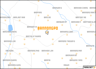 map of Ban Nong Po