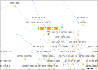 map of Ban Nong Pru