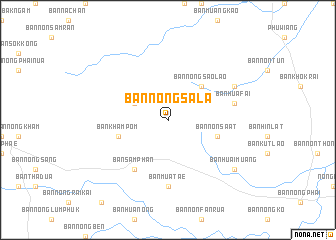 map of Ban Nong Sala