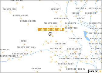 map of Ban Nong Sala