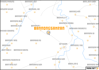 map of Ban Nong Samran