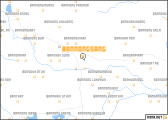 map of Ban Nong Sang