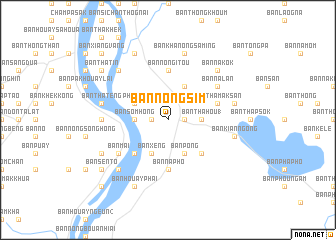 map of Ban Nongsim