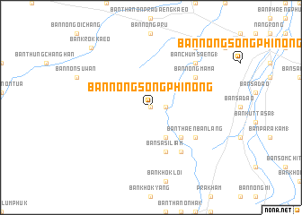 map of Ban Nong Song Phi Nong