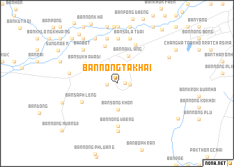 map of Ban Nong Takhai
