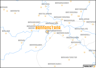 map of Ban Nong Ta Na