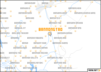 map of Ban Nong Tao