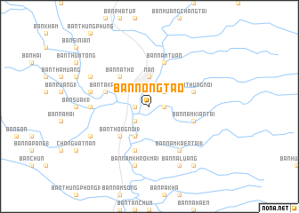 map of Ban Nong Tao