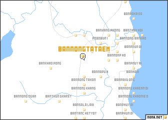 map of Ban Nong Ta Taem