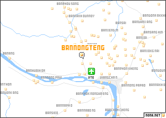 map of Ban Nongtèng