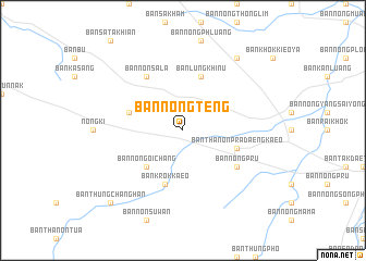 map of Ban Nong Teng