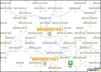 map of Ban Nong Trut