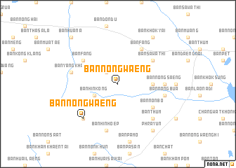 map of Ban Nong Waeng