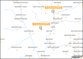 map of Ban Nong Wa