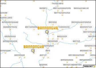 map of Ban Nong Wa