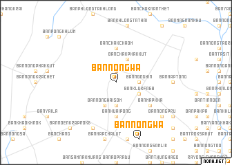 map of Ban Nong Wa