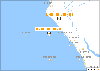 map of Ban Nong Wiwat