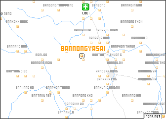 map of Ban Nong Ya Sai