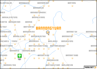 map of Ban Nong Yuan