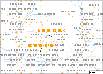 map of Ban Non Kabok