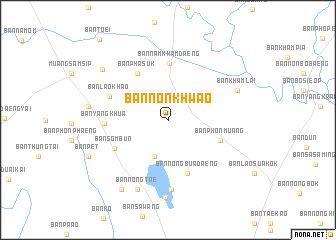 map of Ban Non Khwao