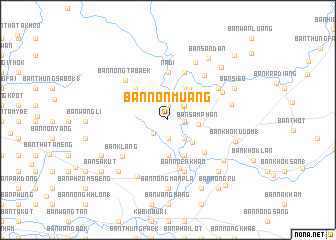 map of Ban Non Muang