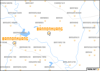 map of Ban Non Muang