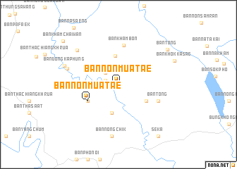 map of Ban Non Muat Ae