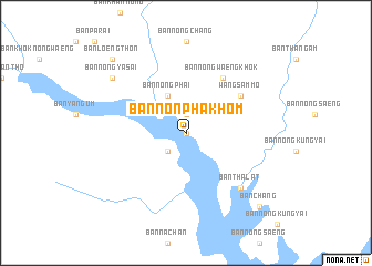map of Ban Non Phak Hom