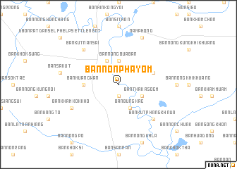 map of Ban Non Phayom