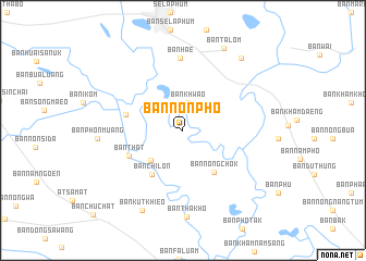 map of Ban Non Pho