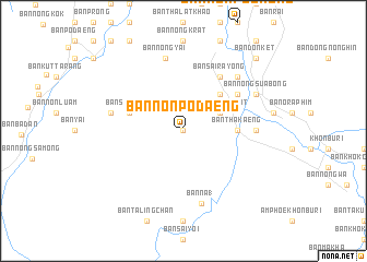 map of Ban Non Po Daeng