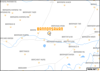 map of Ban Non Sawan